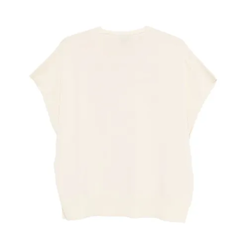Crew Neck Short-Sleeve Knit - Alysi - Modalova
