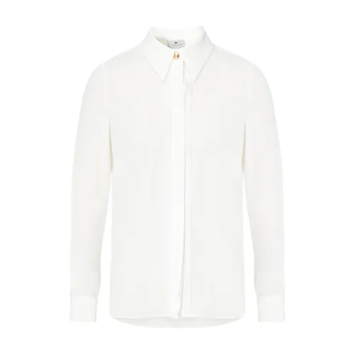 Ivory Shirt - Elisabetta Franchi - Modalova