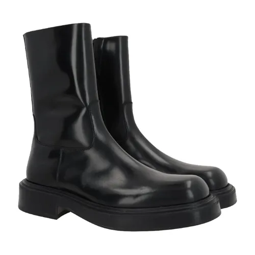 Formia Leather Ankle Boots - Ferragamo - Modalova