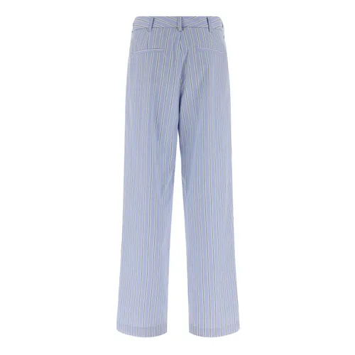 Sally Striped Cotton Poplin Pants - Jejia - Modalova