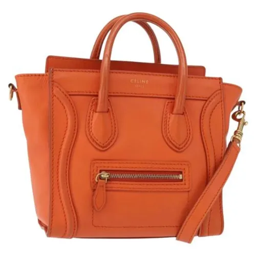 Pre-owned Leather Handbag - Celine Vintage - Modalova