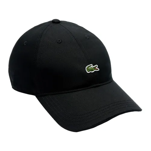 Black Unstructured Cap with Small Logo - Lacoste - Modalova