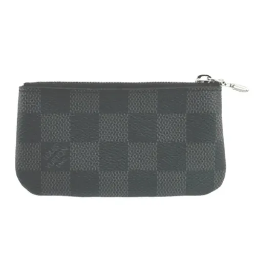 Pre-owned Damier Graphite Coin Case - Louis Vuitton Vintage - Modalova