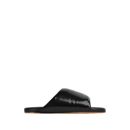 Sandalia Slide de Cuero - Bottega Veneta - Modalova