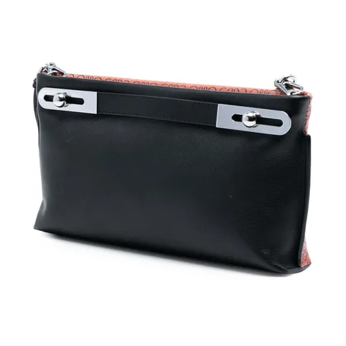 Pre-owned Printed Leather Top Handle Bag - Loewe Pre-owned - Modalova
