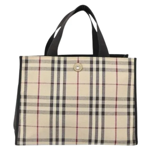 Pre-owned Canvas Handbag - Burberry Vintage - Modalova