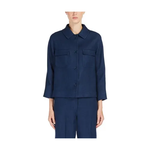 S Single-Breasted Jacket - Max Mara Studio - Modalova