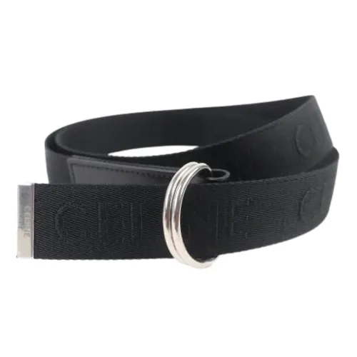 Pre-owned Polyester Belt - Celine Vintage - Modalova