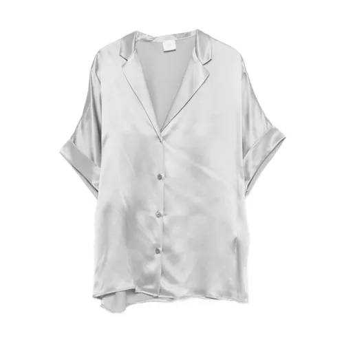 Short Sleeve Button Front Shirt - Eleventy - Modalova