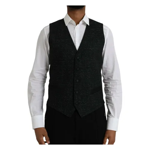 Single-breasted Waistcoat - Dolce & Gabbana - Modalova