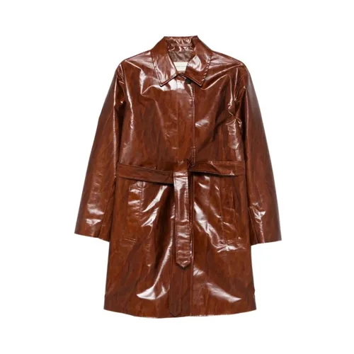 Belted Coat - Dries Van Noten - Modalova