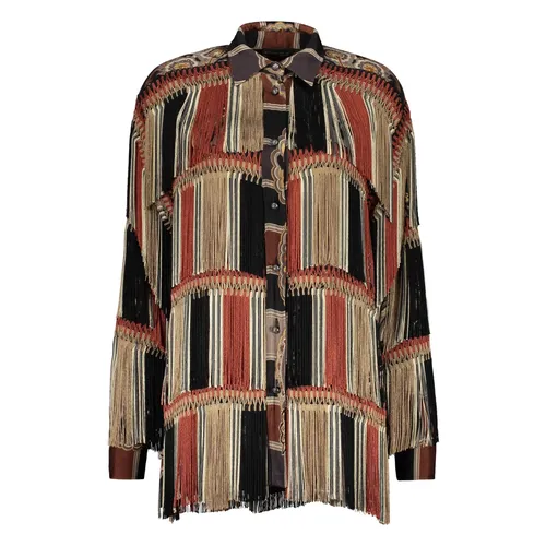 Paisley Fringed Viscose Shirt - Etro - Modalova