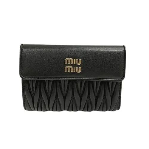 Pre-owned Leather Wallet - Miu Miu Pre-owned - Modalova