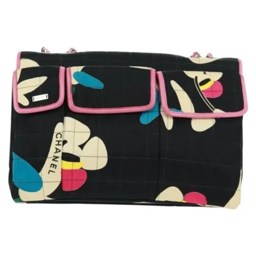 Pre-owned Canvas Shoulder Bag - Chanel Vintage - Modalova