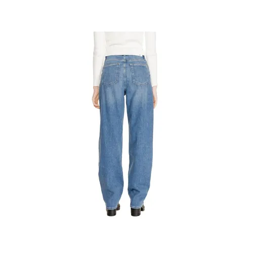 Blue Cotton Loose Fit Jeans - Calvin Klein Jeans - Modalova