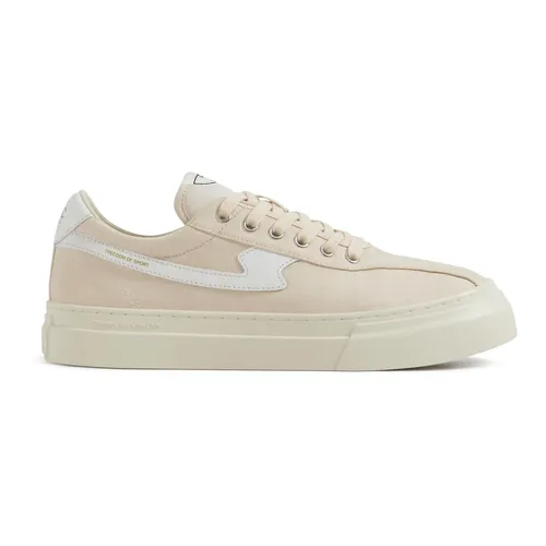 Canvas Sneaker White-Beige Cupsole - S.w.c. Stepney Workers Club - Modalova