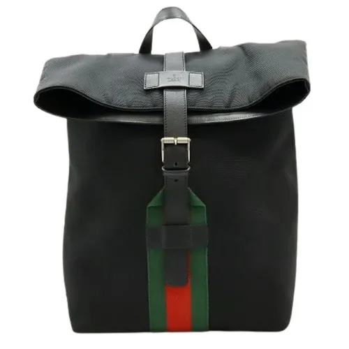 Pre-owned Canvas backpacks - Gucci Vintage - Modalova