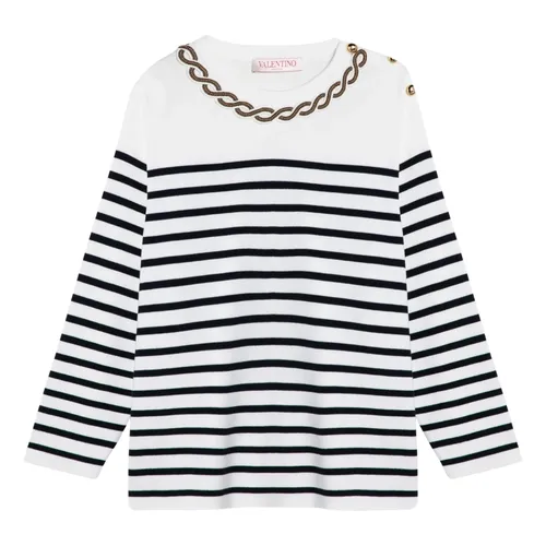 Knitwear > Round-neck Knitwear - - Valentino Garavani - Modalova