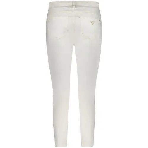 White Cotton Jeans & Trousers - Guess - Modalova
