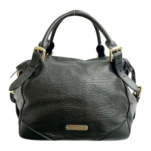Pre-owned Leather Handbag - Burberry Vintage - Modalova