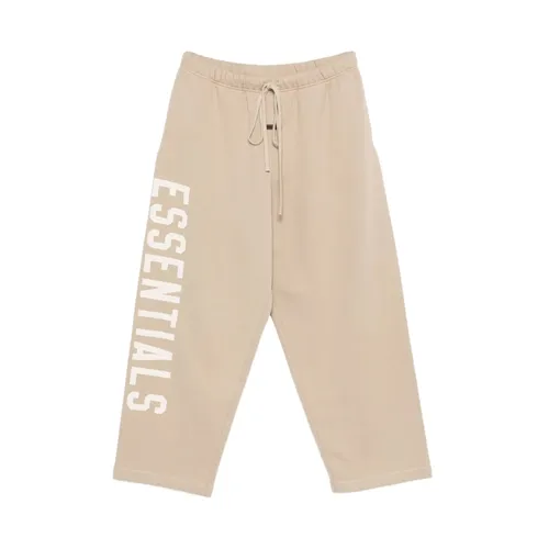 Beige Logo Print Drawstring Shorts - Fear Of God - Modalova