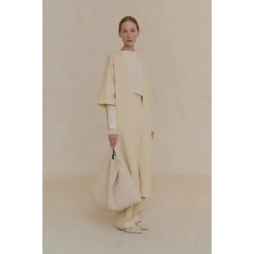 Culta, long oversized sand coat - Cortana - Modalova