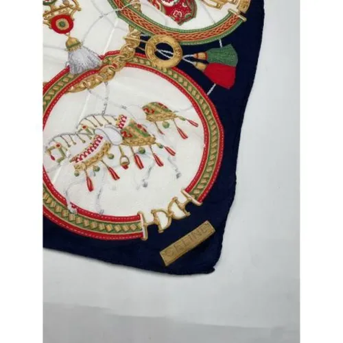 Pre-owned Vintage Silk Scarf - Celine Vintage - Modalova