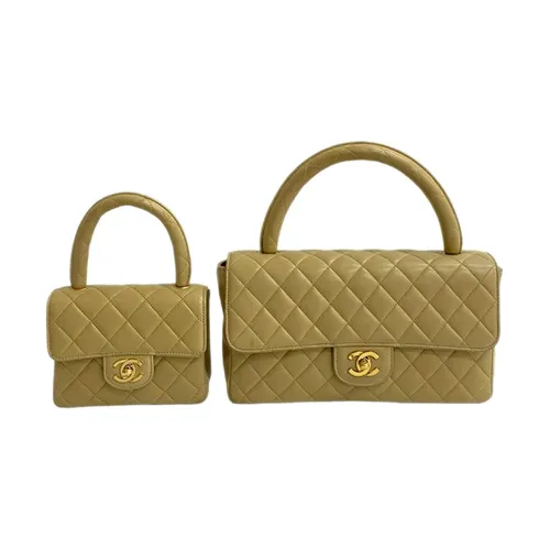 Pre-owned Quilted Handle Bag - Chanel Vintage - Modalova