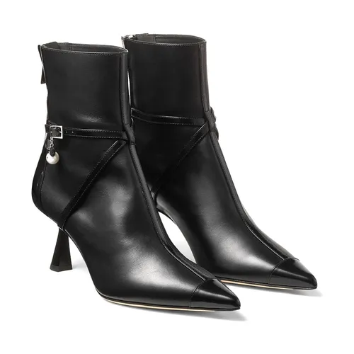Black Calf Leather Sneakers - Jimmy Choo - Modalova