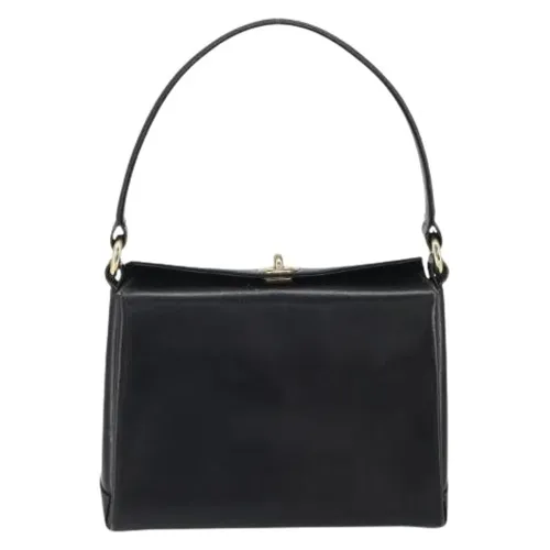 Pre-owned Leather Handbag - Gucci Vintage - Modalova
