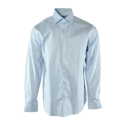 Camisa Ajustada Elástica - Calvin Klein - Modalova