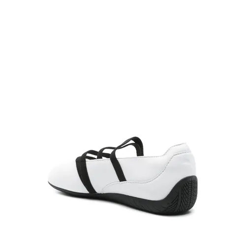 White Elastic Straps Flat Sneakers - Puma - Modalova