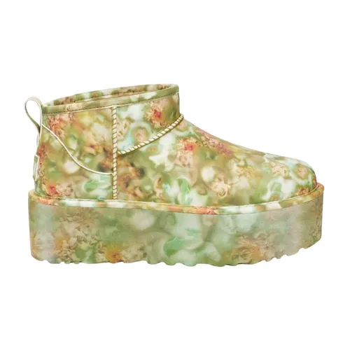 Flower Motif Platform Boots - UGG - Modalova