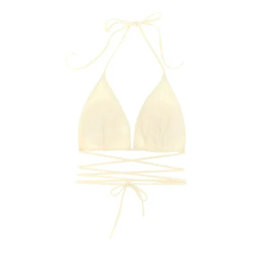 Floral Strappy Triangle Bikini Top - Magda Butrym - Modalova