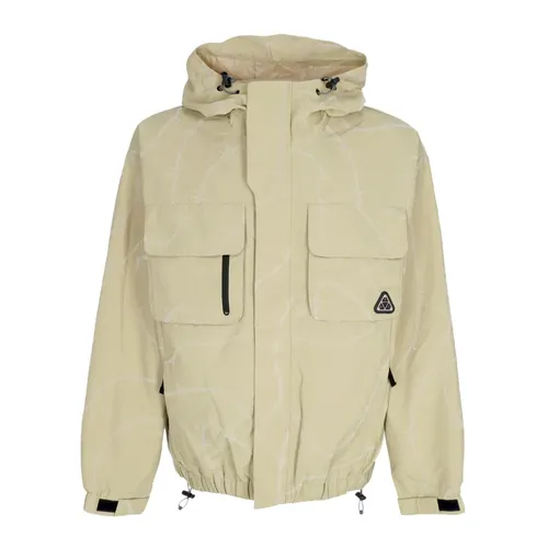Nylon Jacket with Adjustable Hood - HUF - Modalova