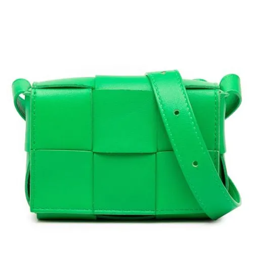 Pre-owned Leather Shoulder Bag - Bottega Veneta Vintage - Modalova
