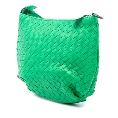 Pre-owned Leather Shoulder Bag - Bottega Veneta Vintage - Modalova