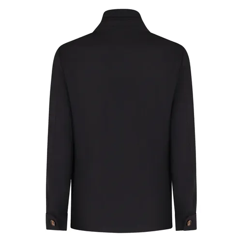 Padded Lapel Collar Jacket - Moorer - Modalova