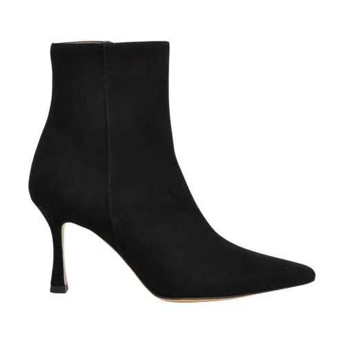 Black Suede Ankle Boots - Roberto Festa - Modalova