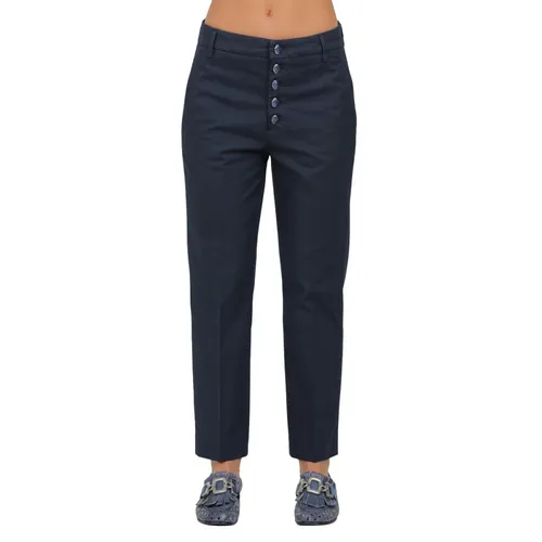 Trousers > Straight Trousers - - Dondup - Modalova