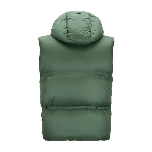 Men's Zippered Puffer Vest - Herno - Modalova