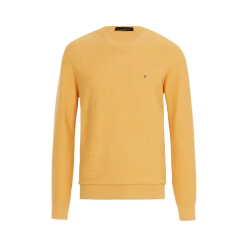 Yellow Cotton Knit Sweater Structure - Carolina Herrera - Modalova