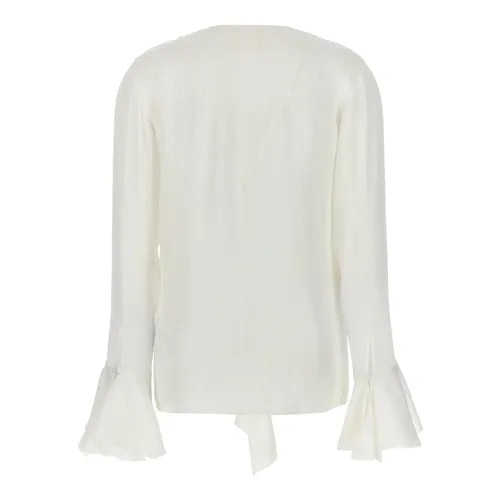 G-Jacquard Silk Blouse - Givenchy - Modalova