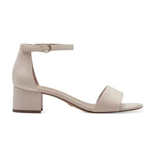 Beige Casual Flat Sandals - Tamaris - Modalova