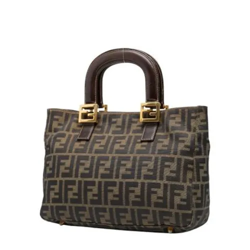 Pre-owned Canvas Handbag - Fendi Vintage - Modalova