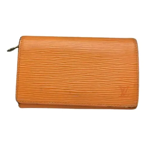 Pre-owned Leather Wallet - Louis Vuitton Vintage - Modalova