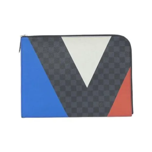 Pre-owned Canvas Clutch - Louis Vuitton Vintage - Modalova