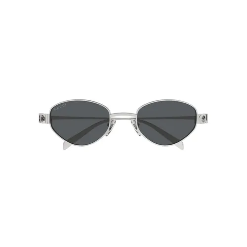 Geometric Oval Sunglasses - Gucci - Modalova