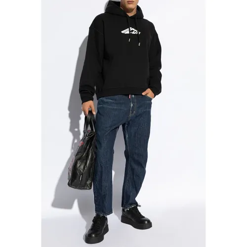 Hoodie with Logo - Dsquared2 - Modalova