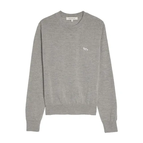Baby Fox Wool Jumper Sweater - Maison Kitsuné - Modalova